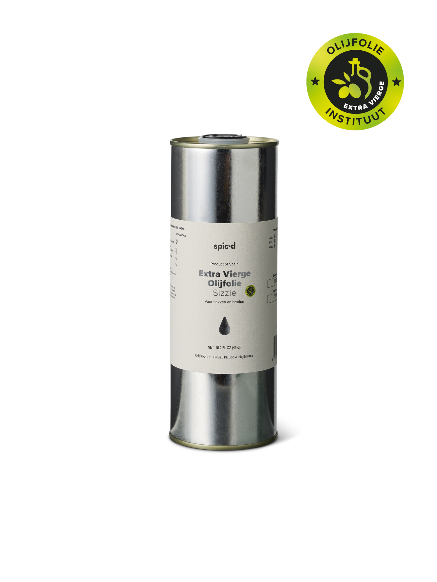 Spic'd Refill 'Sizzle' | Extra Vierge olijfolie 450ml