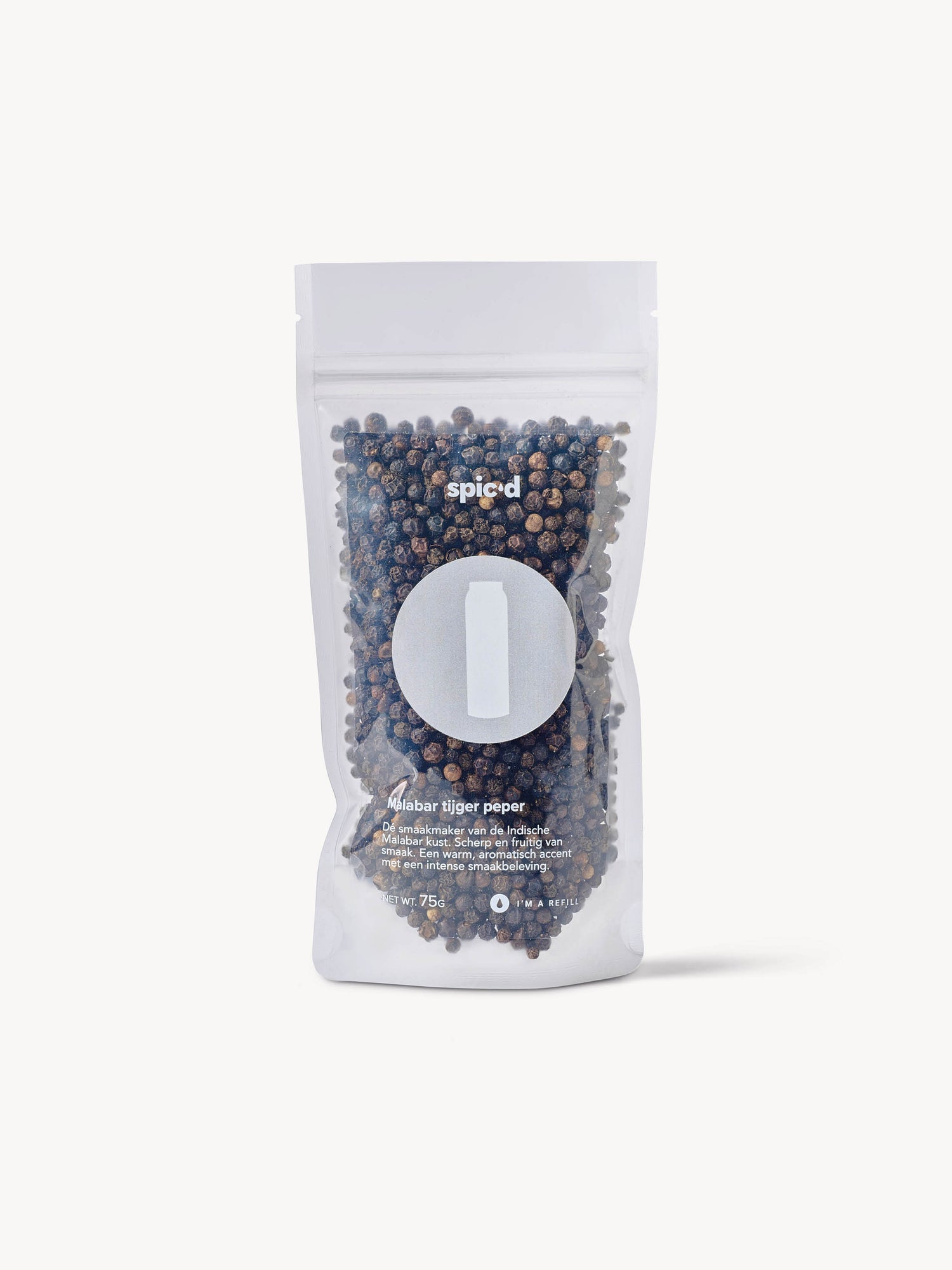 Refill | Malabar tijgerpeper (Grinder)