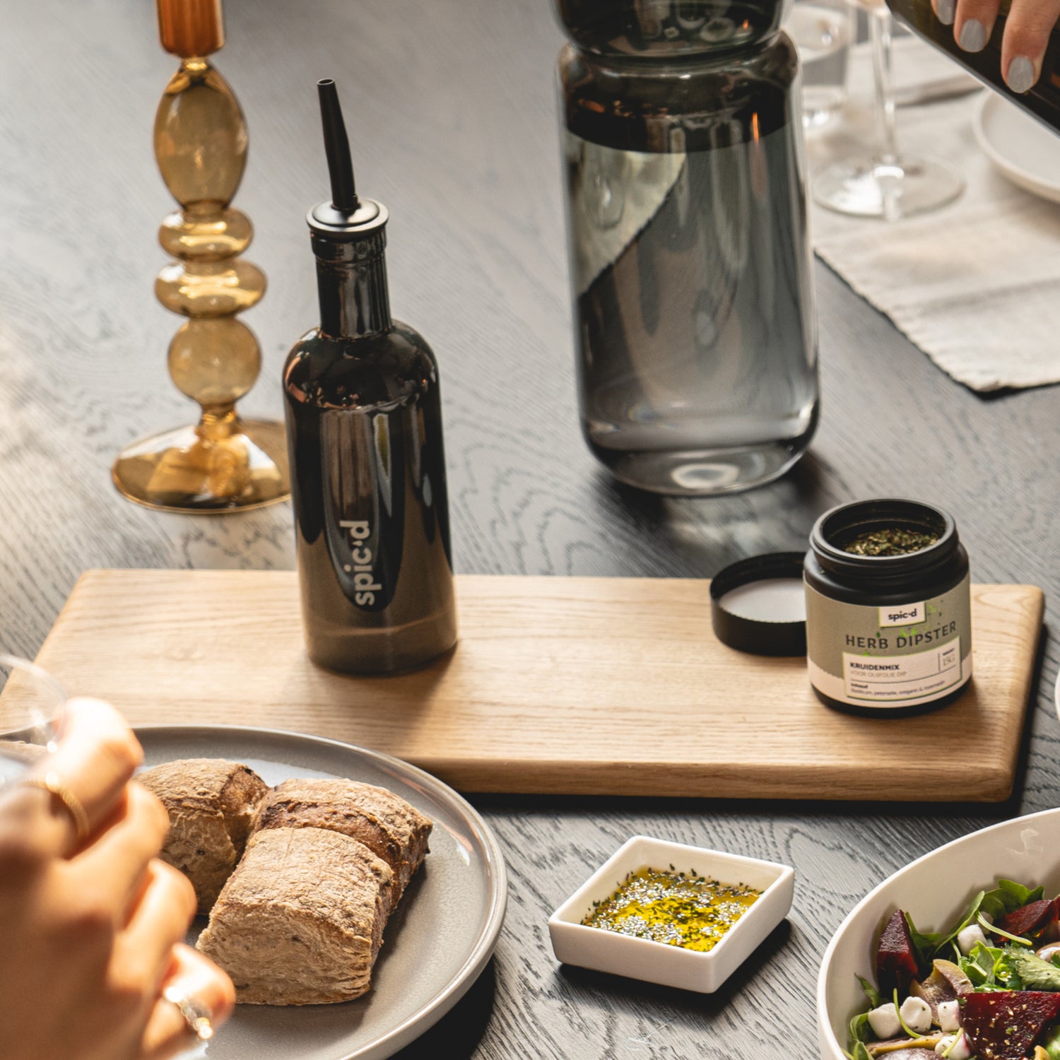 Olijfolie ‘Drizzle & Sizzle’ duo | Night Shade